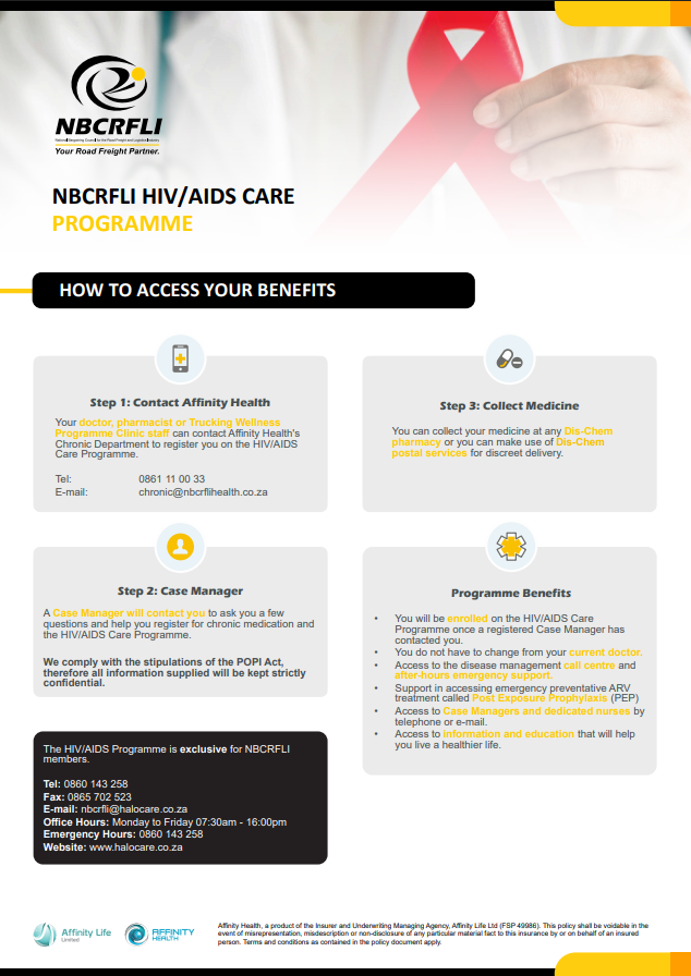 NBCRFLI HIV/AIDS Care Programme